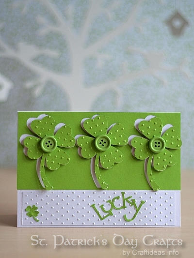 Lucky St. Patrick's Day Greeting Card 1